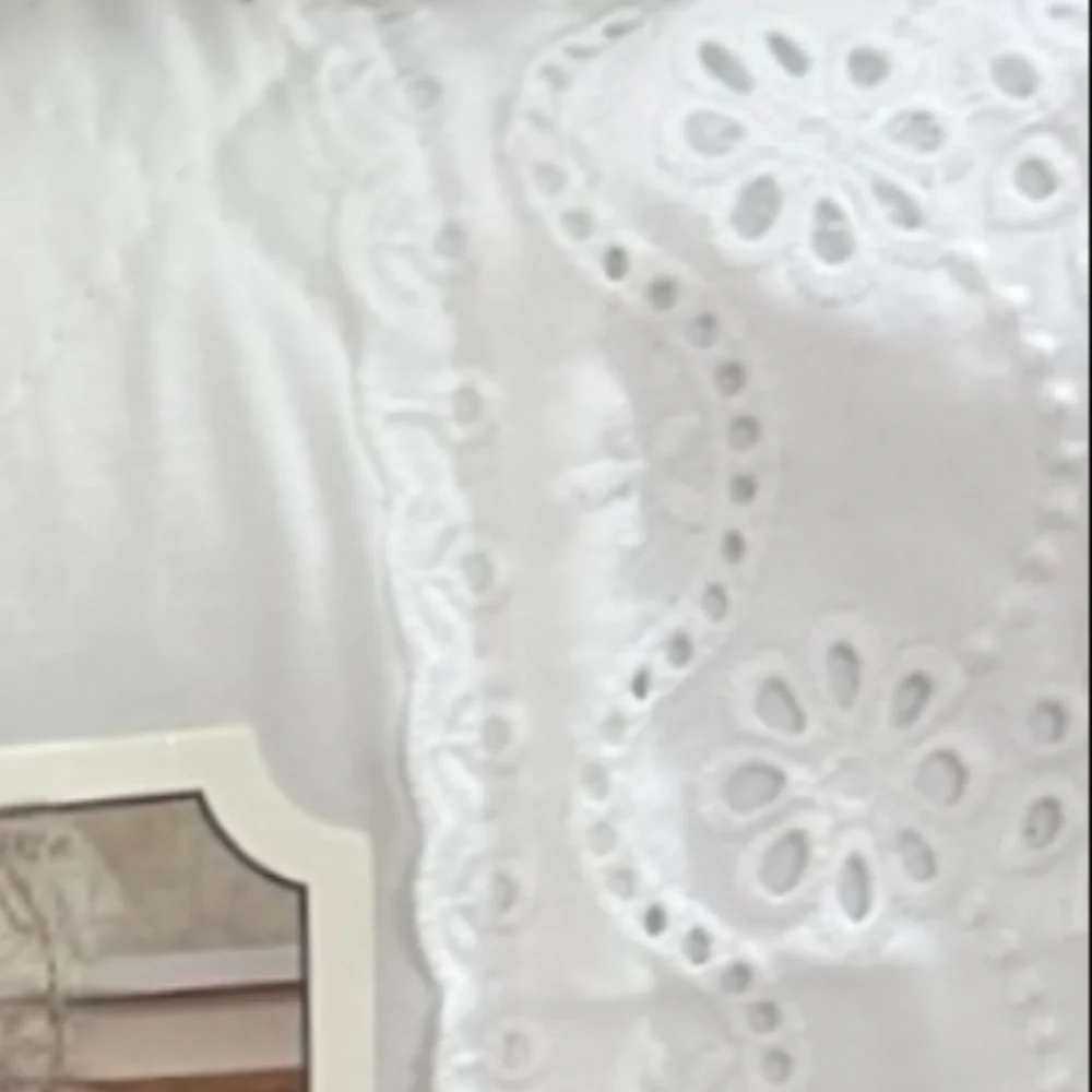 Clairmont House Full/Queen White 3 Piece Quilt Set